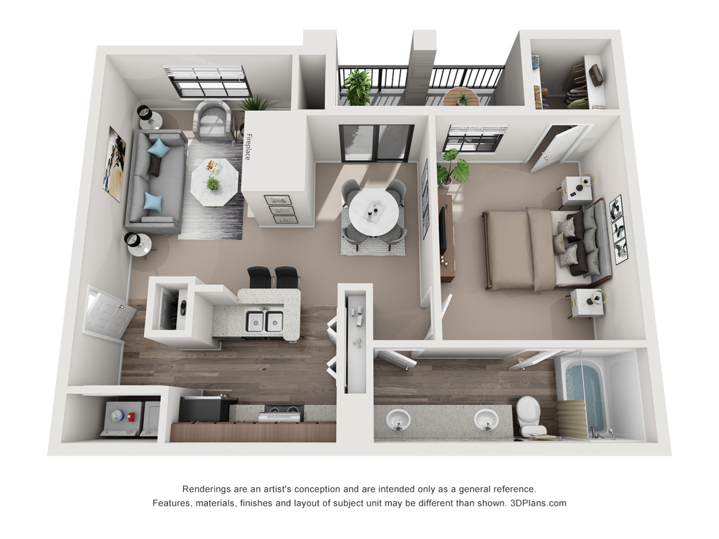 A4 floor plan